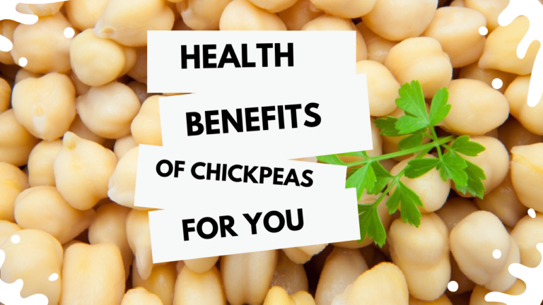 Health benefits of chickpeas